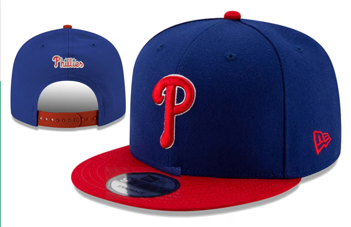 2025 MLB Philadelphia Phillies blue hat YS->mlb hats->Sports Caps